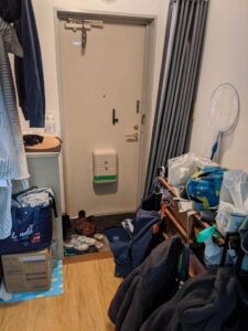 セッション前の部屋