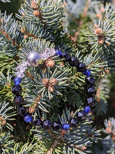 オーダーされた天然石ブレスレット