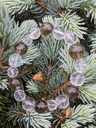 オーダーされた天然石ブレスレット